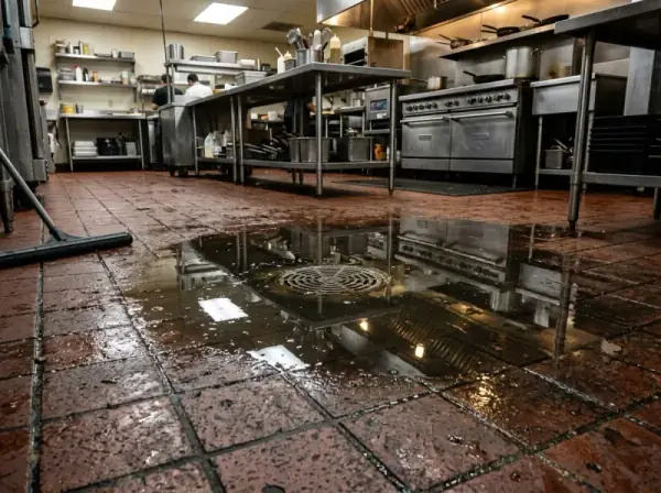 Kitchen Wastewater Backup