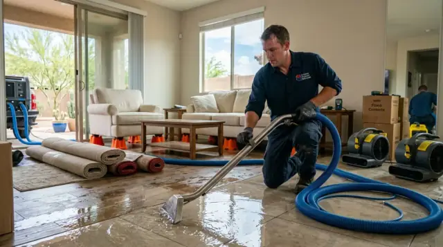 Emergency water extraction and removal in Fresno, CA